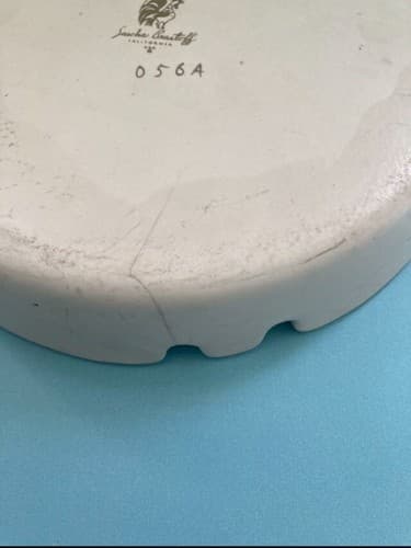 Vintage MCM Sascha Brastoff Ceramic Ashtray Trinket Dish Mid Century 056A READ - Thumbnail 5