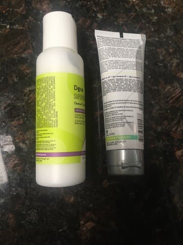 Lot of 2 Devacurl Supercream Coconut Curl Styler 3oz and Wash Day Wonder 1.5 oz - Thumbnail 2