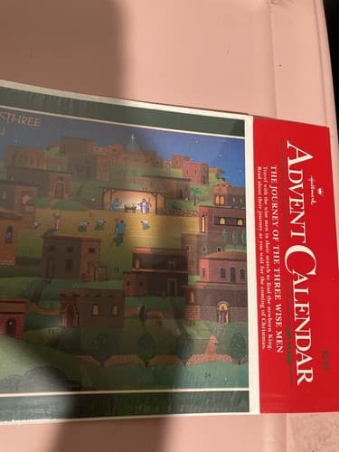 Hallmark Vintage Christmas Advent Calendar Journey of the Three Wise Men NOS - Thumbnail 5