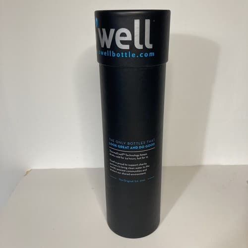 Swell Water Bottle White Marble 17 oz Elements Collection Stainless Steel NEW - Thumbnail 8