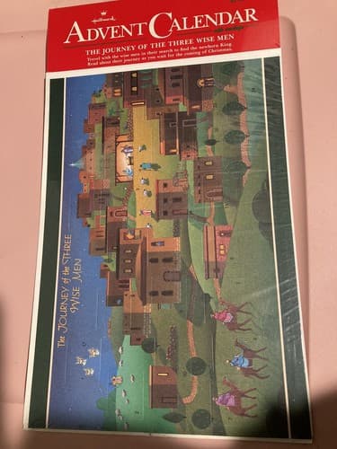 Hallmark Vintage Christmas Advent Calendar Journey of the Three Wise Men NOS - Thumbnail 3