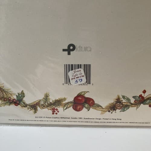 Pictura Graphica Scandinavian Sweden Advent Calendar Christmas VTG Xmas NOS - Thumbnail 8