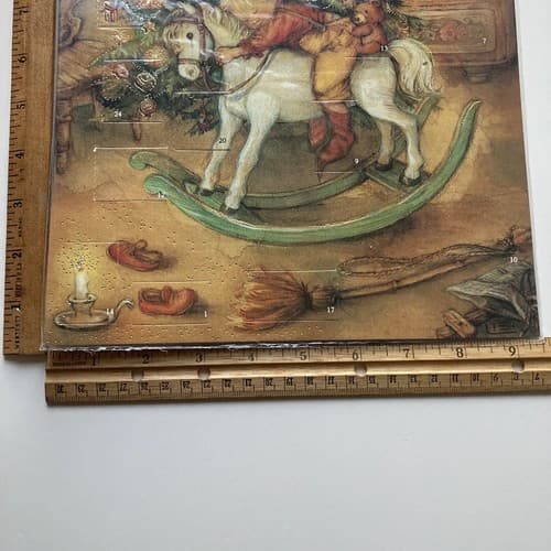 Pictura Graphica Scandinavian Sweden Advent Calendar Christmas VTG Xmas NOS - Thumbnail 3