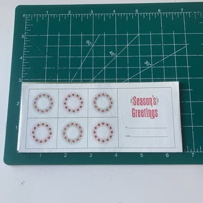 Vintage Christmas Bank Money Envelopes Security First National Bank 4pc MCM - Thumbnail 4