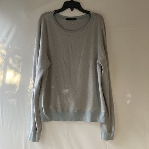 Wildfox Baggy Beach Jumper Pullover Size Small NWOT Oversized Slate Blue