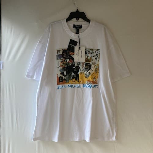 Basquiat X Forever 21 JEAN MICHEL BASQUIAT ART PRINT T SHIRT SIZE LARGE NWT - Thumbnail 8