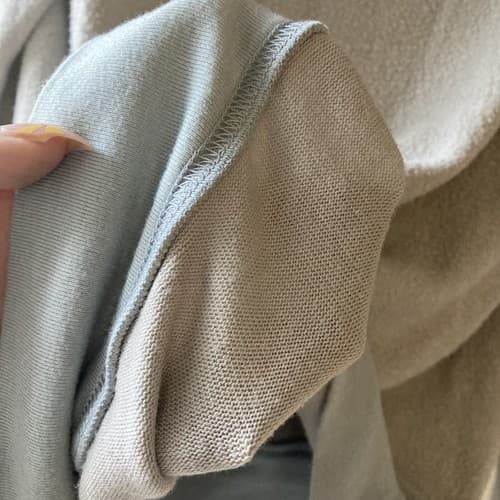Wildfox Baggy Beach Jumper Pullover Size Small NWOT Oversized Slate Blue - Thumbnail 3