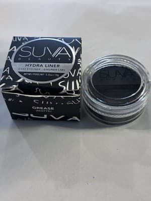 Suva Beauty Hydra Liner Cake Eyeliner Grease BLACK 10g Water Activated NEW - Thumbnail 5