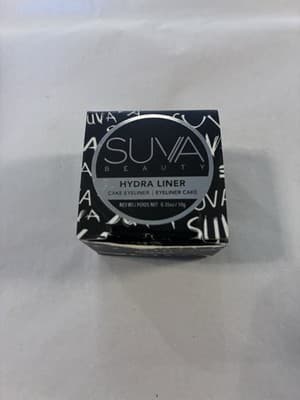 Suva Beauty Hydra Liner Cake Eyeliner Grease BLACK 10g Water Activated NEW - Thumbnail 2