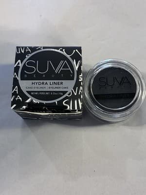 Suva Beauty Hydra Liner Cake Eyeliner Grease BLACK 10g Water Activated NEW