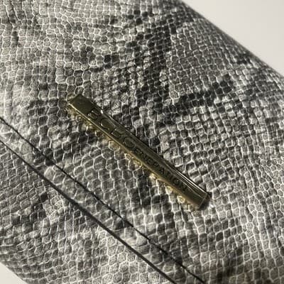 BCBGeneration Black and White Snake skin Long Wallet 'Anastasia Wallet' NEW 4X8 - Thumbnail 12