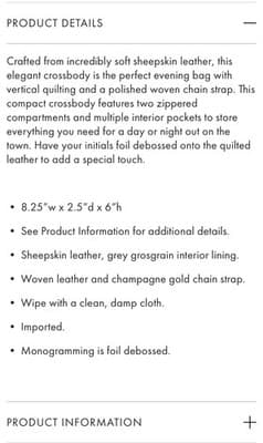 Mark And Graham The Quilted Crossbody Pink Leather Monogram LSH Bag Purse READ! - Thumbnail 2