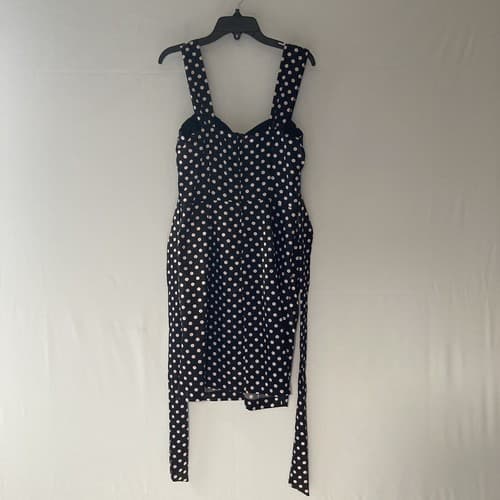 VTG Whimsy Goth Rockabilly PINUP Polka Dot Dress Party Formal Size 5 Tweeze Me - Thumbnail 15