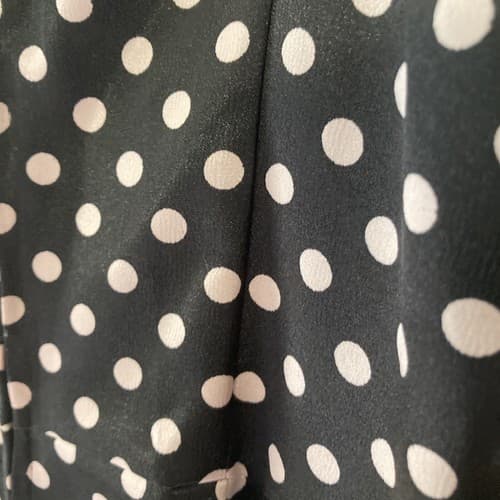 VTG Whimsy Goth Rockabilly PINUP Polka Dot Dress Party Formal Size 5 Tweeze Me - Thumbnail 6