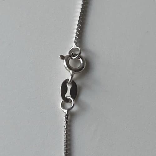 Sterling Silver 925 Mom I Love You To The Moon and Back Pendant Necklace Italy - Thumbnail 11