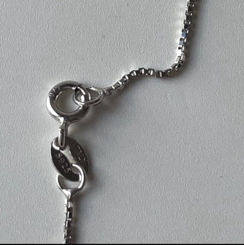 Sterling Silver 925 Mom I Love You To The Moon and Back Pendant Necklace Italy - Thumbnail 5