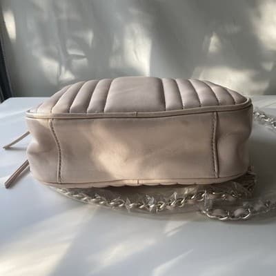 Mark And Graham The Quilted Crossbody Pink Leather Monogram LSH Bag Purse READ! - Thumbnail 8