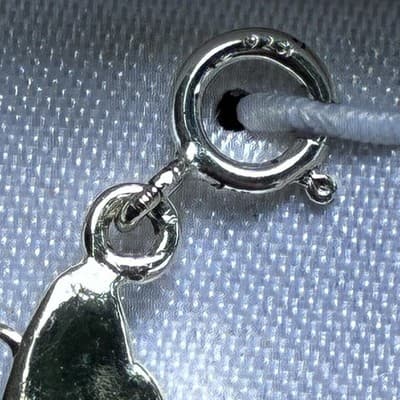 Vintage? Sterling Silver 925 Butterfly Enameled Charm Pendant NOS MACYS - Thumbnail 19