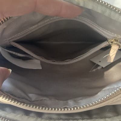 Mark And Graham The Quilted Crossbody Pink Leather Monogram LSH Bag Purse READ! - Thumbnail 20