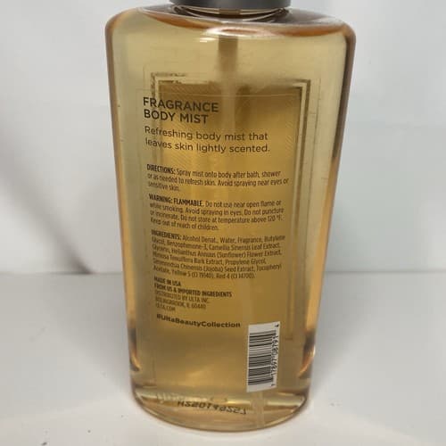 Ulta Beauty Iced Pumpkin Fragrance Body Spray Full Size 6 oz Discontinued HTF - Thumbnail 3