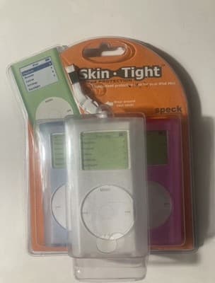 VTG Speck Products Skin Tight Ipod Mini Protective Case 3 Pack Rubberized - Thumbnail 6