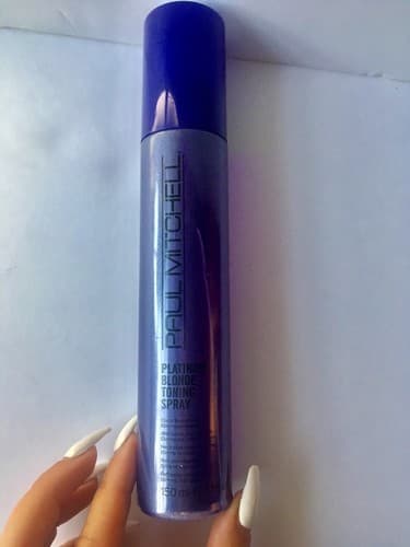 Paul Mitchell Platinum Blonde Toning Spray Full Size 5.1 Fl Oz - Thumbnail 2