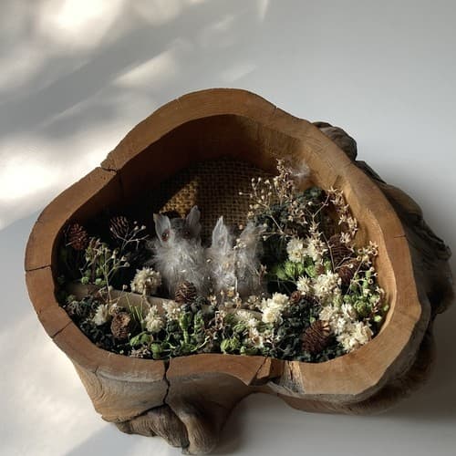 Vintage Nature Craft Owls Wood Diorama Wall Plaque Woodland Fairy Core Cottage - Thumbnail 11