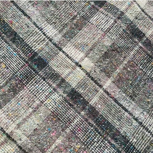 Vintage Tweed A-line Knee Length Skirt by Salem Womens S-M Academia Preppy Twee - Thumbnail 7