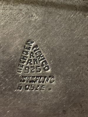 Vintage MCM Sterling Silver 925 Aztec Mayan Calendar Pendant Brooch RMM Mexico - Thumbnail 5