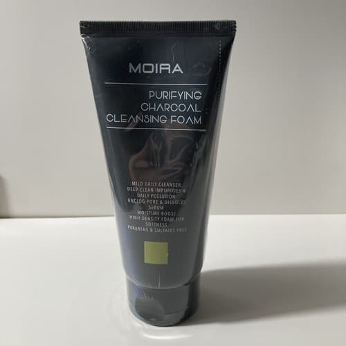 Moira Purifying Charcoal Cleansing Foam 4.39 oz New in Box, Discontinued - Thumbnail 2