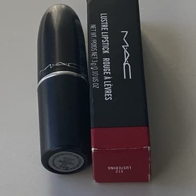 MAC Lustre Lipstick 512 LUSTERING 0.10 oz NEW DISCONTINUED READ DESCRIPTION - Thumbnail 4