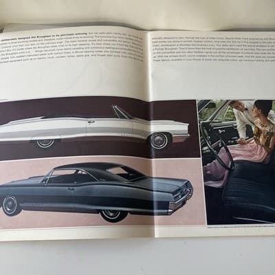 Pontiac 1966 Car Models Catalog Sales Brochure MCM Era Retro Car Ephemera VTG - Thumbnail 14