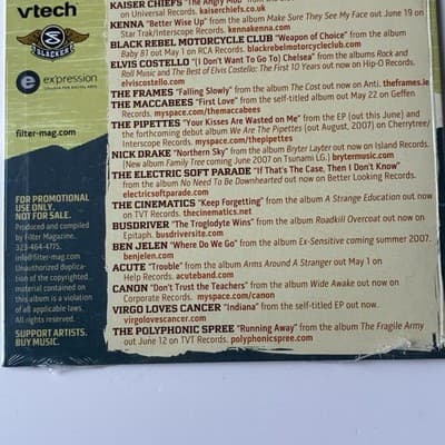 Coachella 2007 Music Sampler CD Filter Magazine Sealed Welcome To The Desert - Thumbnail 4