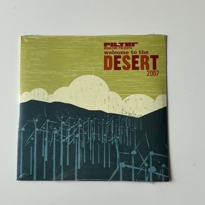 Coachella 2007 Music Sampler CD Filter Magazine Sealed Welcome To The Desert