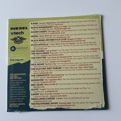 Coachella 2007 Music Sampler CD Filter Magazine Sealed Welcome To The Desert - Thumbnail 2