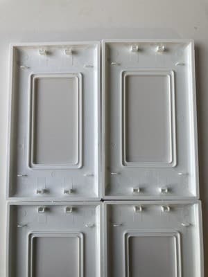 Gosund Light Switch Plate Covers 4 Pieces PARTS ONLY SEE PICS READ DESCRIPTION - Thumbnail 6