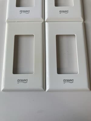 Gosund Light Switch Plate Covers 4 Pieces PARTS ONLY SEE PICS READ DESCRIPTION - Thumbnail 5