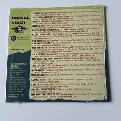 Coachella 2007 Music Sampler CD Filter Magazine Sealed Welcome To The Desert - Thumbnail 6