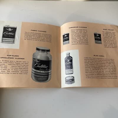 1955 Cadillac Accessories Sales Brochure MCM Era Retro Car Ephemera Vintage - Thumbnail 13