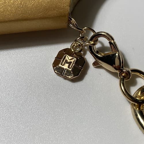 Monet Gold Tone Chunky Chain Necklace NWT Classic Minimal Chic 18 inches Cuban - Thumbnail 8