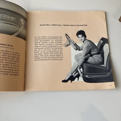 1955 Cadillac Accessories Sales Brochure MCM Era Retro Car Ephemera Vintage - Thumbnail 9