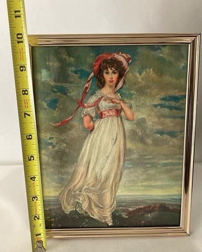 Vintage Pinkie By Lawrence Framed Print 8x10 Goldtone International Galley Print - Thumbnail 2