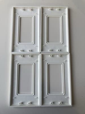 Gosund Light Switch Plate Covers 4 Pieces PARTS ONLY SEE PICS READ DESCRIPTION - Thumbnail 3
