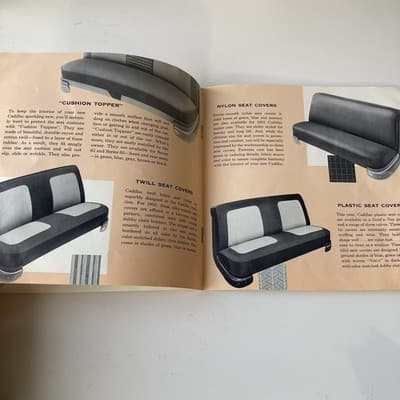 1955 Cadillac Accessories Sales Brochure MCM Era Retro Car Ephemera Vintage - Thumbnail 10