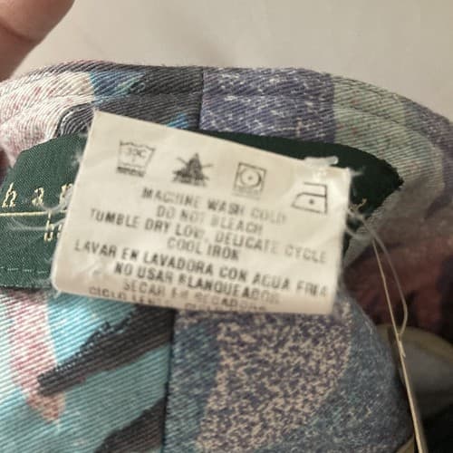 Vintage Harve Benard Tropical Palm Botanical AOP Cotton Skirt Size 8 VTG A-line - Thumbnail 6