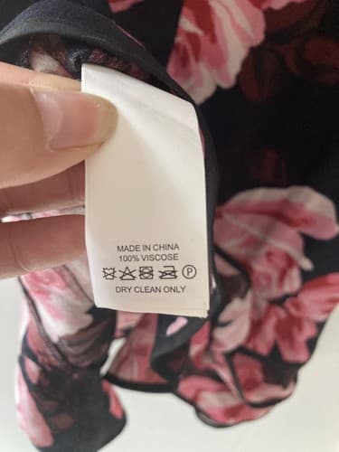 Kate Spade New York Rosa Ruffle Shift Dress Women’s Size XS Roses Floral AOP EUC - Thumbnail 6