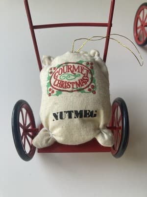 Vintage Christmas Ornaments 3pcs Red Wheelbarrow Kurt Adler Read Description - Thumbnail 13