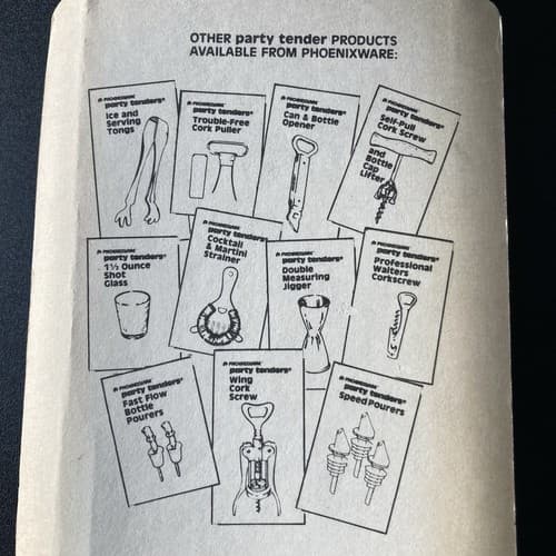 Vintage Deadstock Phoenixware After 5s Stirrers 100 Count NOS 1981 Barware Bar - Thumbnail 8