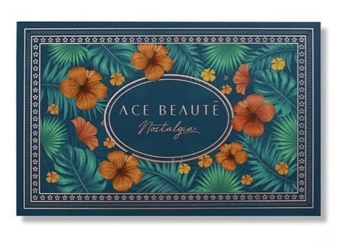 Ace Beaute Nostalgia Eye Shadow Palette Full Size NIB 24G/ 0.84 oz 15 eyeshadow