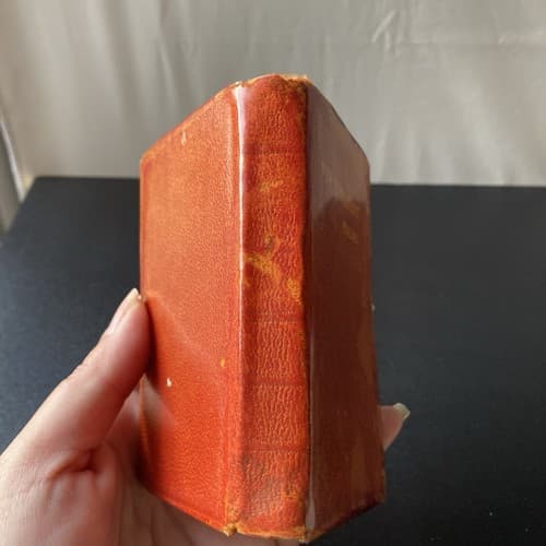 Vintage 1941 New Testament Psalms Mini Pocket Bible Chi Omega Gamma Beta Prayer - Thumbnail 5